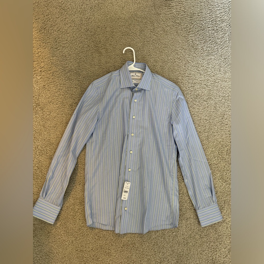 Brooks Brothers x Thomas Mason Dress Shirt 14.5 NWT